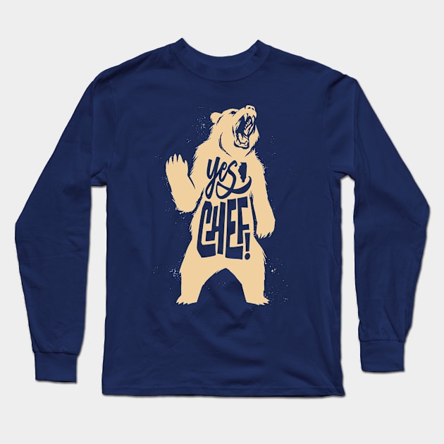 Yes, Chef! Long Sleeve T-Shirt by Wheels